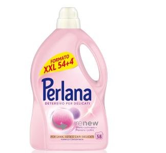 Perlana Detersivo Delicati,58 lavaggi, Detersivo lavatrice liquido